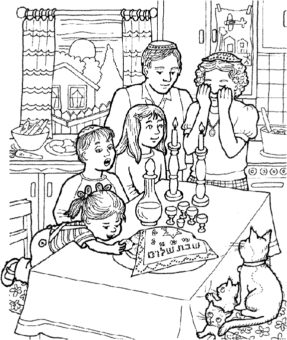 sabbath day coloring pages - photo #30