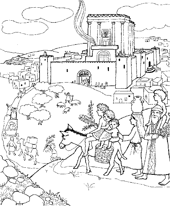 david building temple coloring pages - photo #21