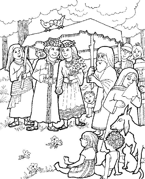 early childhood jewish coloring pages - photo #14